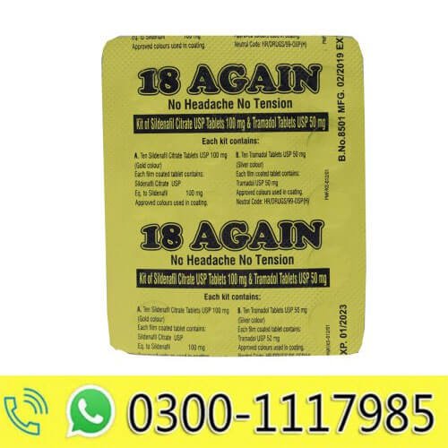 18 Again Sildenafil Citrate Tablets